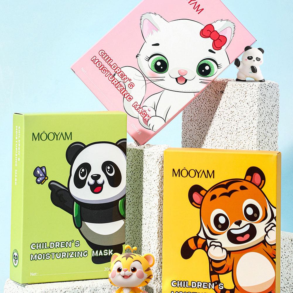 5 шт., детская увлажняющая мас – обзор и цена Skincare Animate